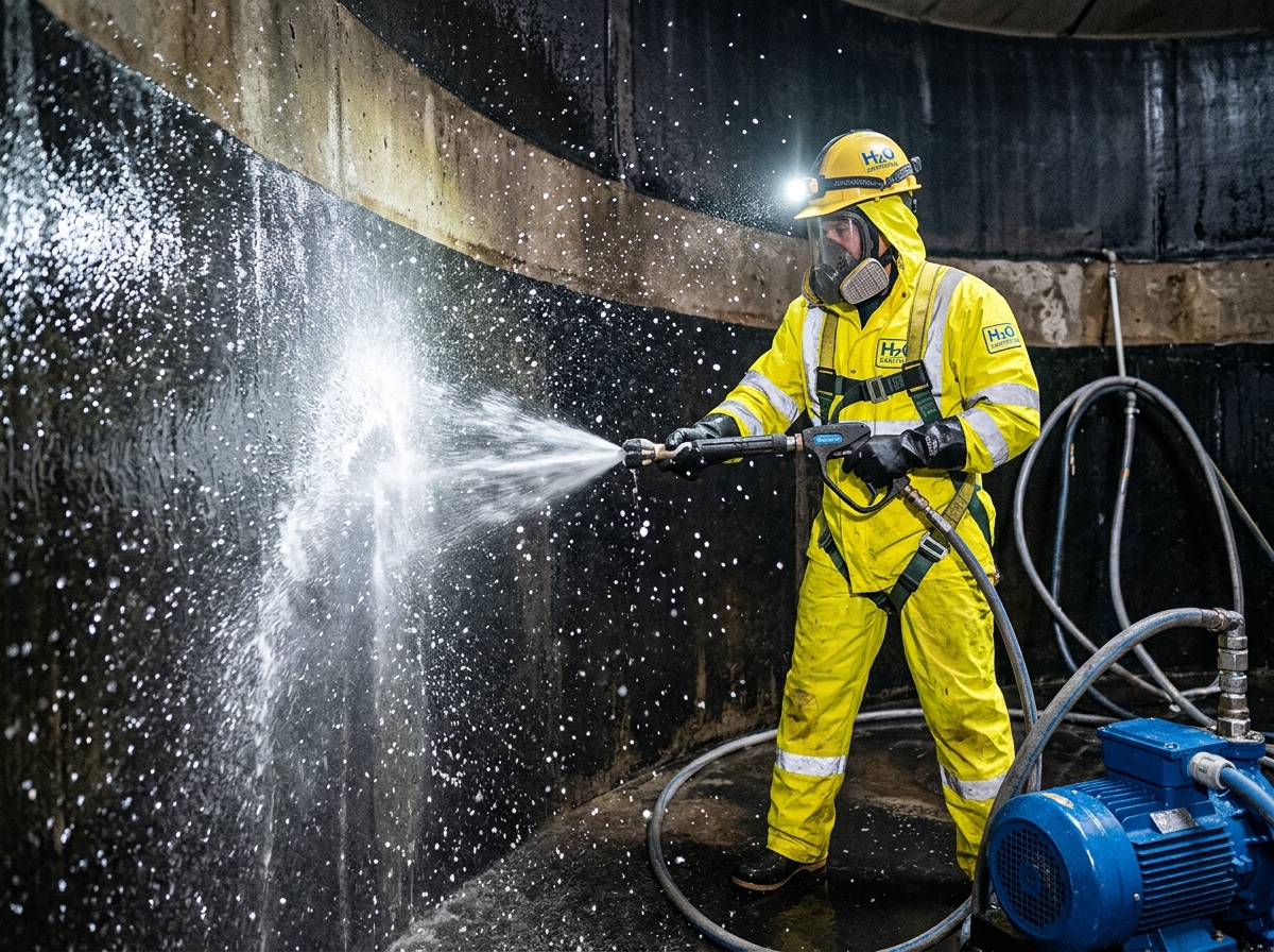 Mechanized High Pressure Water Tank Cleaning in Bareilly
